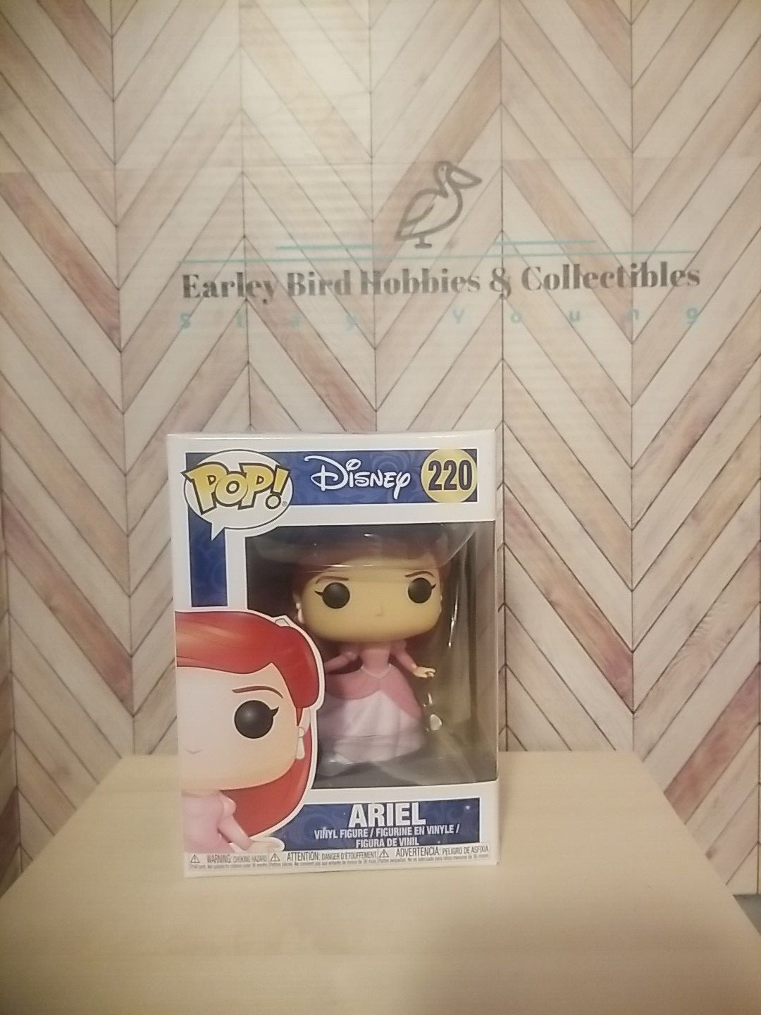 Funko Pop! (#6) Vinyl: Disney - Ariel #220
