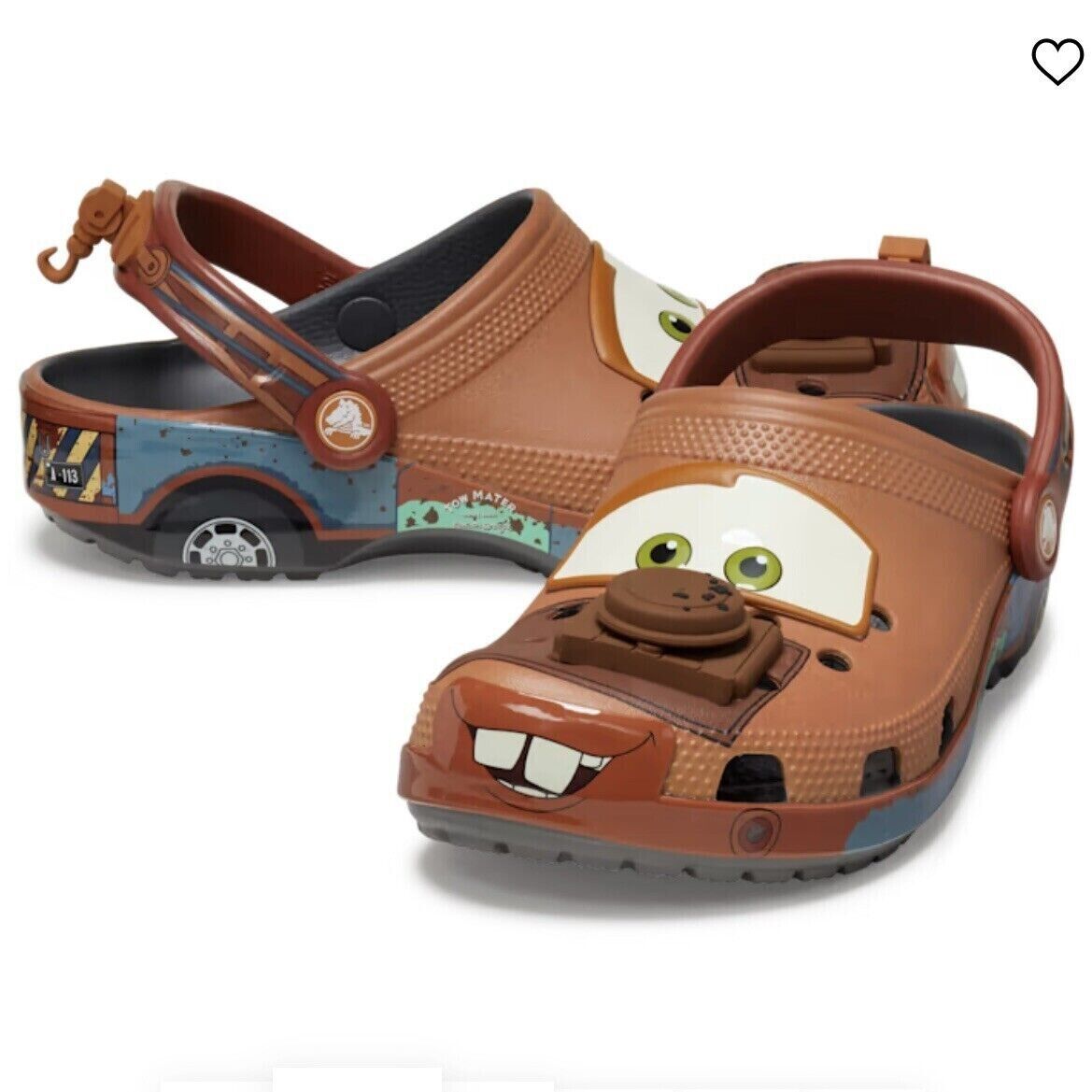 Lightning McQueen Crocs Clog Cars 4M, 5M, 6M, 7M, 8M, 9M, 10M, 11M