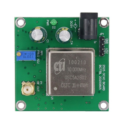 OCXO-10M-2525-N 10MHz OCXO Board OCXO Frequency Standard Board Sine Wave Output - Zdjęcie 2 z 5