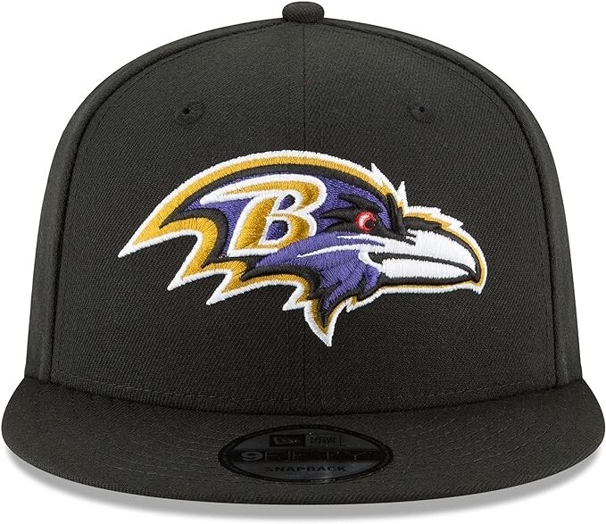 Kj着 The Ravens Snapback CAP Baltimore Ravens New Era 2024 Sideline 9SEVENTY Stretch-Snap