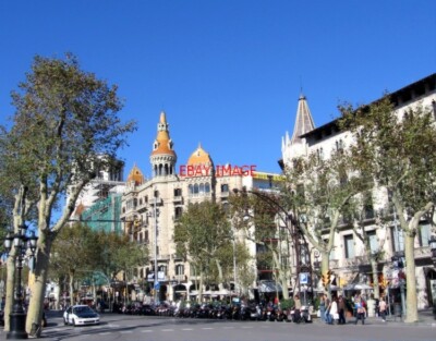 PHOTO  PLACA DE CATALUNYA  BARCELONA IS THE CAPITAL AND MOST POPULOUS CITY OF CA