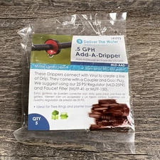New Mister Landscaper .5 GPH Add-A-Dripper MLD-AAD 191773 Free Shipping!
