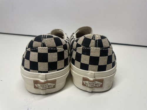 Vans Slipper Schachbrett Herren 7 Frauen 8,5 Eco Theory Ltd Hanf Baumwolle recycelt - Bild 5 von 8