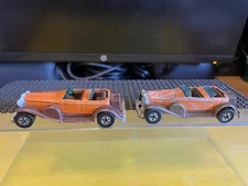 1976 HOT WHEELS LOT 2 ‘31 DOOZIE’s MADE HONG KONG USED MADE LOT 571