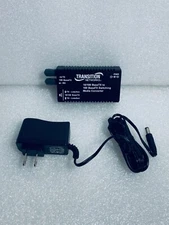 Open Box - Transition Networks 10/100 BaseTX to BaseFX Switching Media Converter