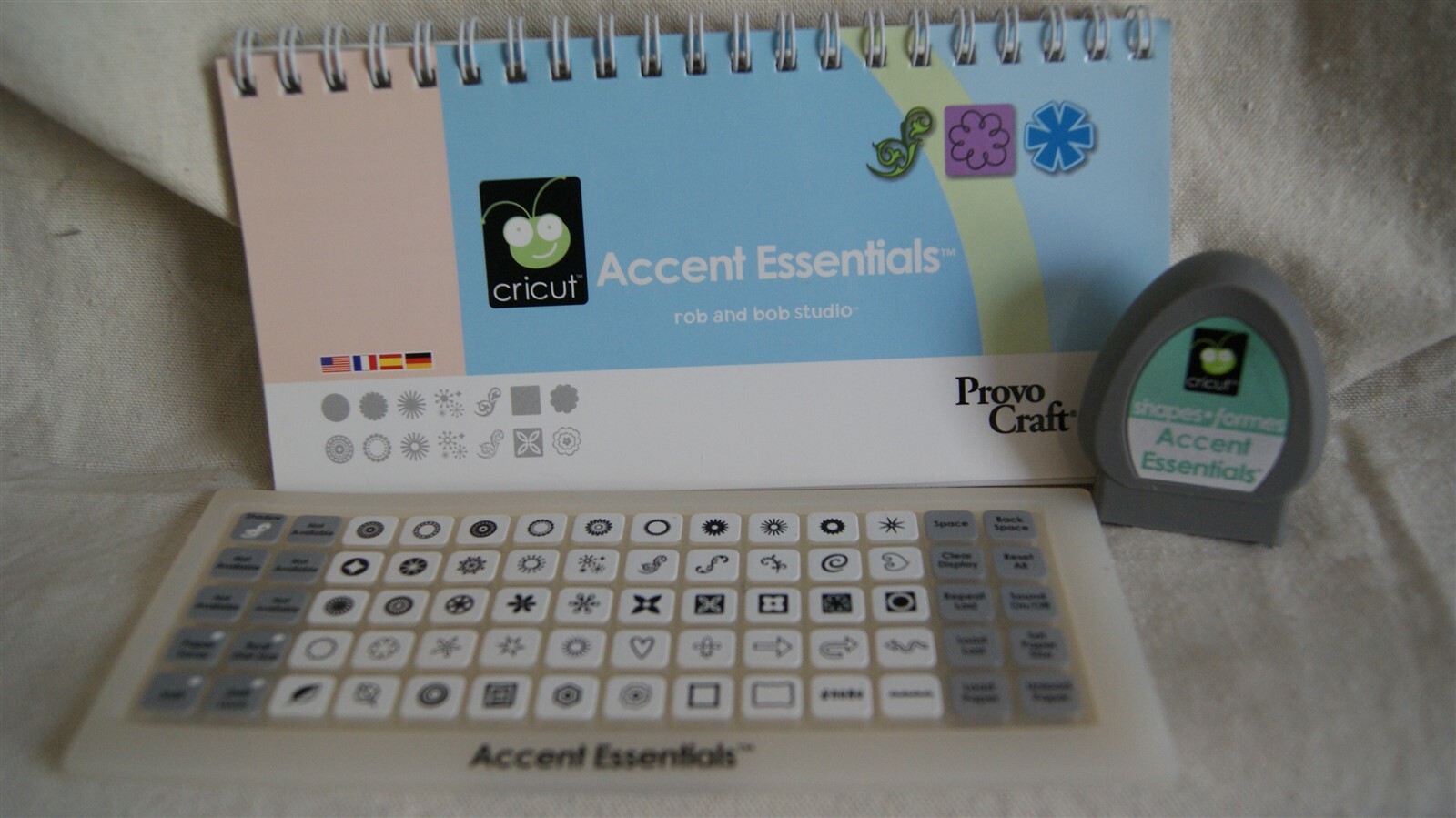 Cricut Cartridge ACCENT ESSENTIALS Gently Used No Box X eBay