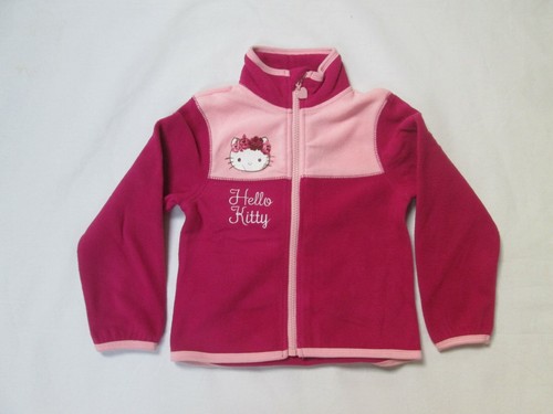 Girls Hello Kitty Fleece Jacket Coat 