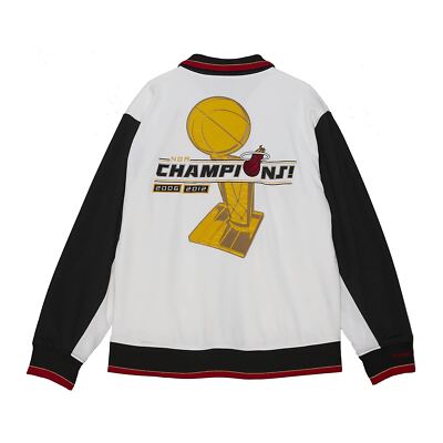 Mitchell & Ness Miami Heat ジャケット MITCHELL & NESS NBA CHAMPIONSHIP JACKET MIAMI HEAT 2012 | eBay