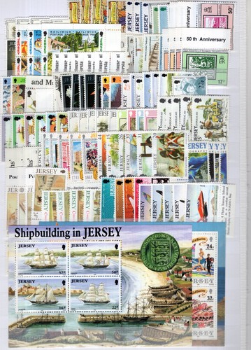 JERSEY / GREAT BRITAIN / 1990 - 1995 MINT MNH SELECTION / CV 182£ - Picture 2 of 3