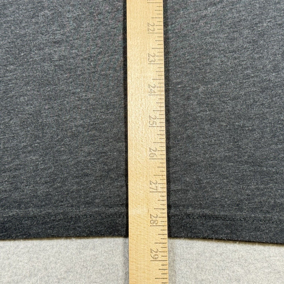 Fishing Shirt Adult Large Gray Fathom Tackle Tournament Boat Offshore