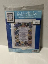 Tobin Baby Sampler Cross Stitch Kit A Bit Of Heaven T21751