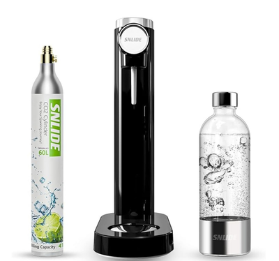 #ad SNLIDE Soda Sparkling Water Maker Sada Machine W 1L Pet Bottle CO2 Cylinder $78.99