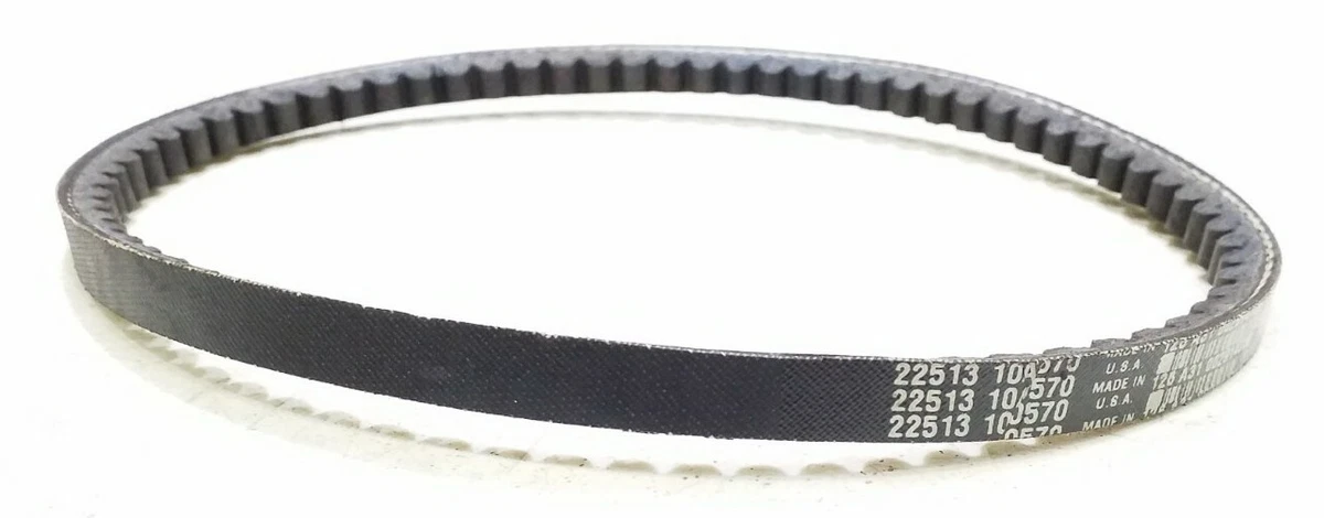 22513 Black Cogged V-Belt Made In USA Shipping Free Returns 