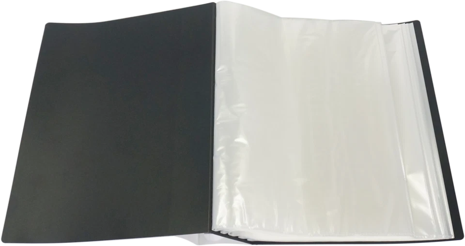 A4 100POCKETS DISPLAY BOOK WITH BOX DOCUMENTS FOLDER~PRESENTATION FILE PORTFOLIO - Image 3 of 4