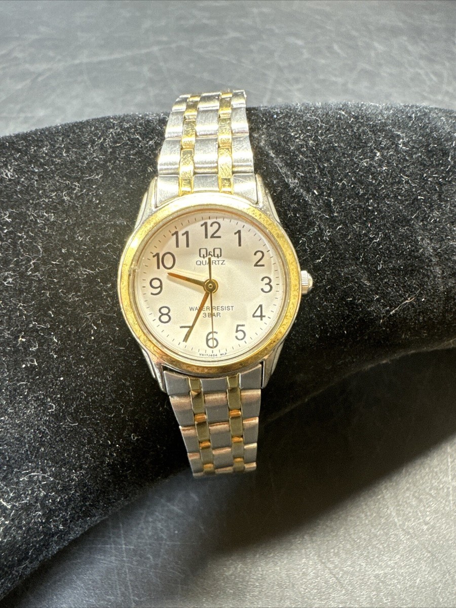 Ladies Q&Q Quartz Watch Water Resist 3 Bar/ Works | eBay display picture 3