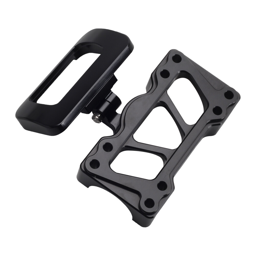 Club Style 1-1/8" Handlebar Riser & Gauge Mount for Harley M8 Softail 2018-2024