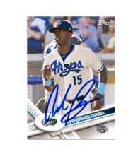 Anfernee Grier 2017 Topps Pro Debut auto signed card Hillsboro Hops Diamondback*