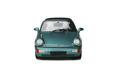 PORSCHE 911 964 CARRERA 4 TARGA TURQUOISE MET 1:18 MODEL CAR GT