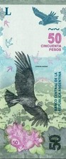 Argentinische Neue Banknote 50 Pesos Pick 363 Signature 2 UNC Uncirculated