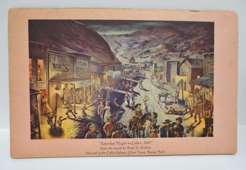 1952 CALICO Ghost Town Booklet Knotts Berry CA Tour Info History Guide Restore - Picture 2 of 12