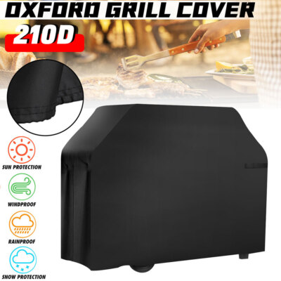58'' Waterproof Gas Grill Cover Heavy Duty Cover fit Weber Char-Broil Coleman G..