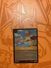 Disney Lorcana It Means No Worries 42/204 EN 8 FOIL NM