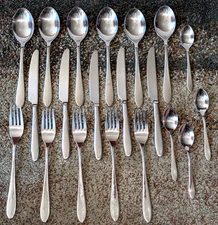 20 PC WMF Cromargan Germany Stainless Cutlery Flatware Spoons Forks Knives