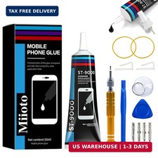 Phone Glue, Screen Repair Adhesive with Repair Tools for Electronic Screen Multi