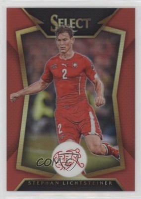2015 Select Red Prizm /199 Stephan Lichtsteiner (Ball Back Photo Variation) 4t7
