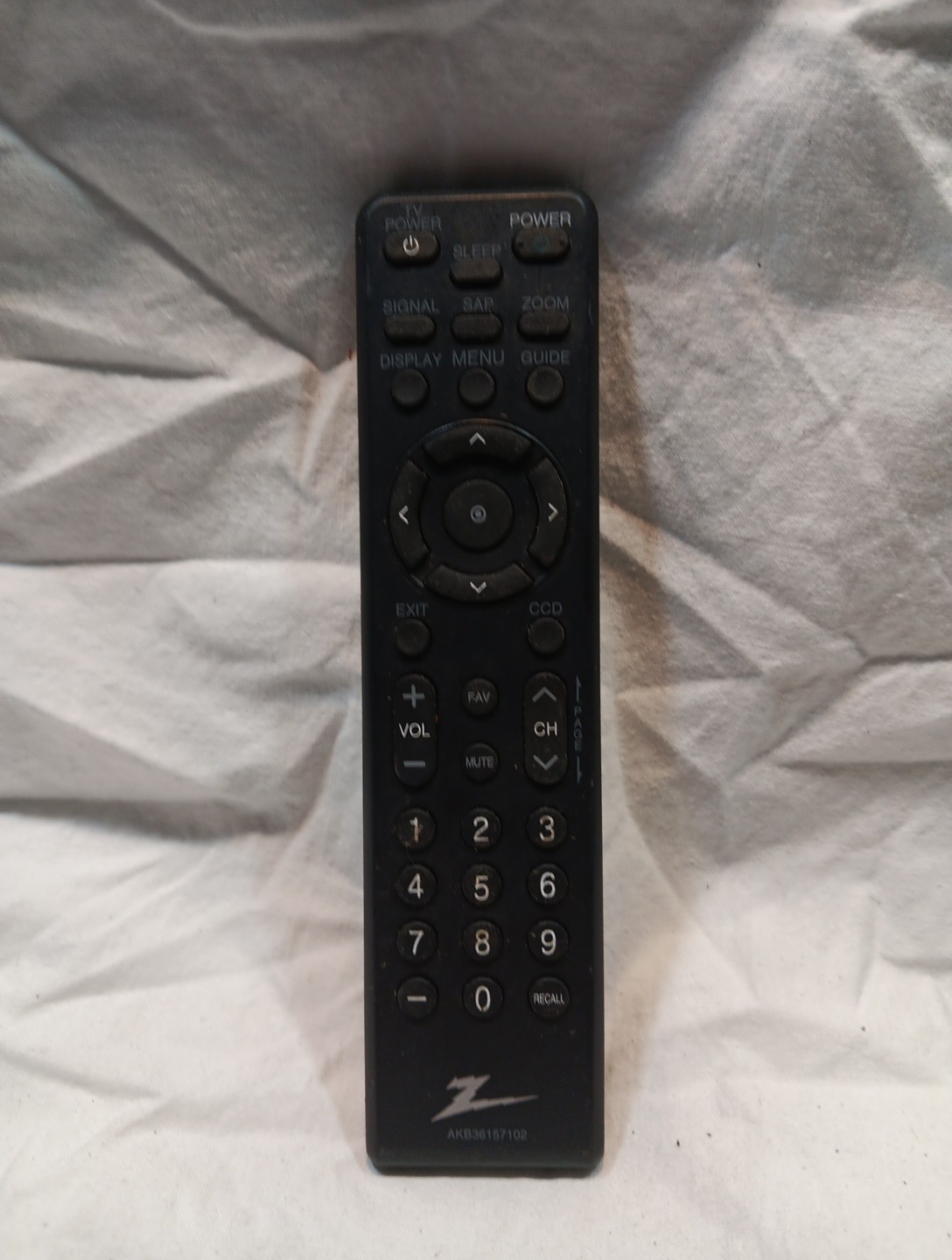 Zenith AKB36157102 Original TV Converter Box Replacement Remote