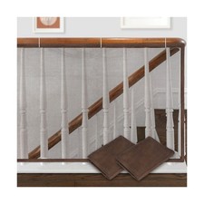 2 Pack 10ft x 2.6ft Indoor Outdoor Baby Safety Stair Railing Net Ba... Fast Ship