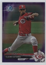 2017 Bowman Draft Chrome Purple Refractor 83/250 Vladimir Gutierrez #BDC-69 g6p