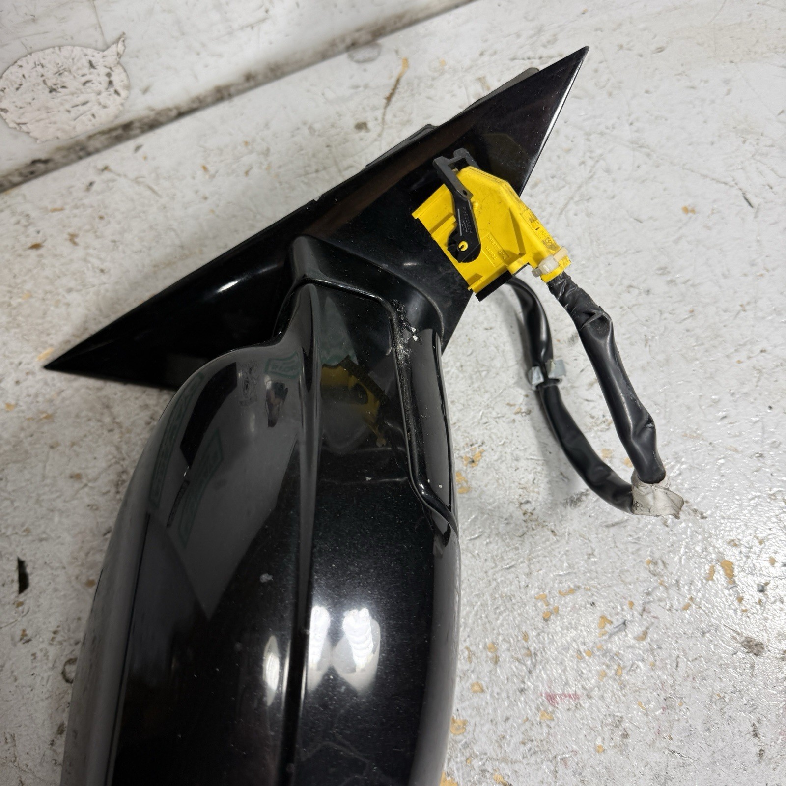 04-08 Maserati Quattroporte Right Door Side View Mirror M139 Black
