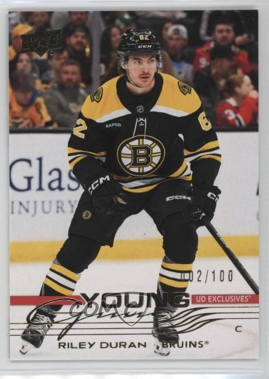 2025 Upper Deck Series 1 Young Guns Exclusives /100 Riley Duran #211 Rookie RC