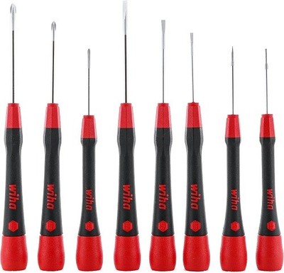 Wiha 26187 8 Piece Picofinish Precision Screwdriver Set