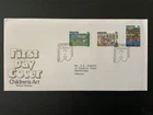 Singapore 1977 #285-287 Children’s Drawings - FDC