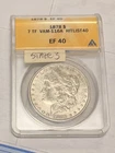 1878 7TF $1 Morgan Silver Dollar ANACS XF40 VAM-116A HITLIST 40 *AUCTION*