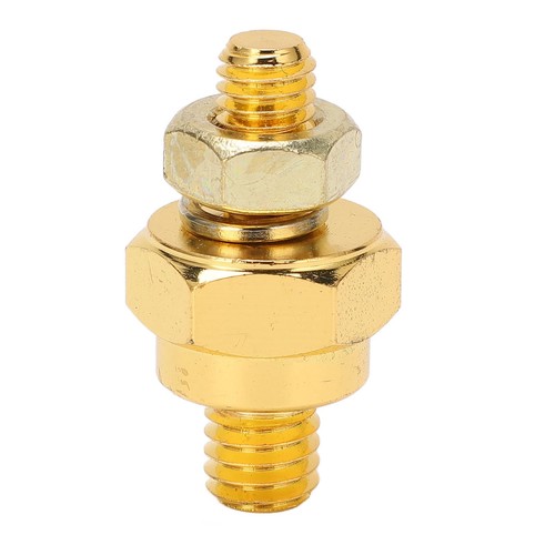 Car 2 Pcs Battery Terminal Adapters Brass Battery Terminal Adapters Side Post - Picture 11 of 12