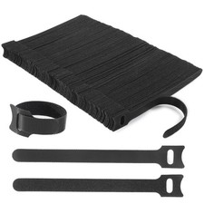 Reusable Cable Ties, 210 PCS 8 Inches Adjustable Cord Straps Wire Organizer C...