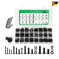 Schrauben Set 860 StüCk M2 M3 M4 M5 Innensechskant Muttern