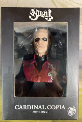 NIB New Trick or Treat Studios Ghost Cardinal Copia Alternative Rock Mini Bust