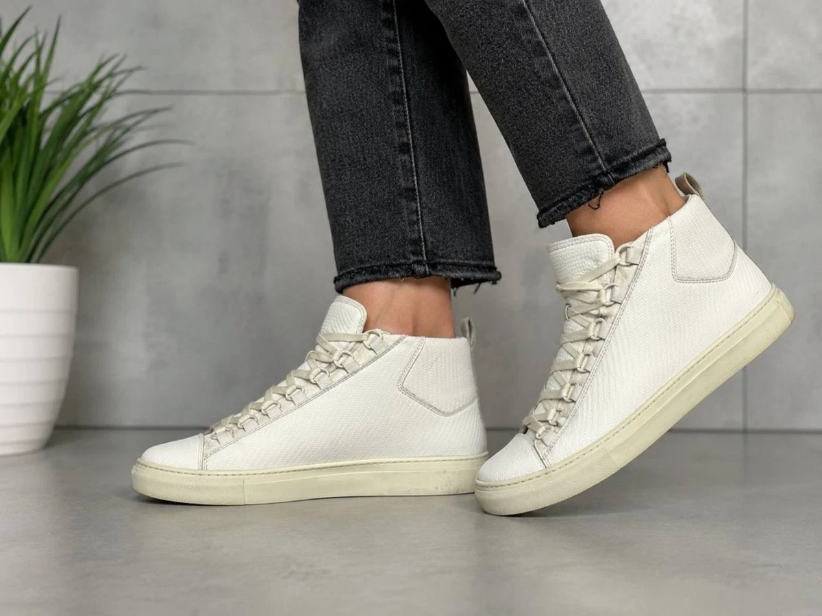 Balenciaga Arena Casual Shoes for Men White for sale | eBay