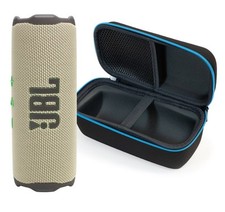JBL FLIP 7 Bluetooth Speaker divvi Premium Hard Case Kit - Sand