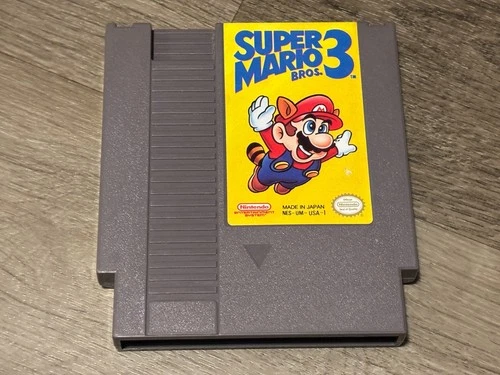 Super Mario Bros. 3 Nintendo Nes Cleaned & Tested Authentic