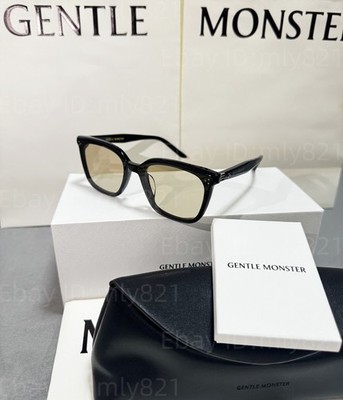 GentleMonster Sunglasses By Row 01(BR) Black Frame Brown Lenses | eBay