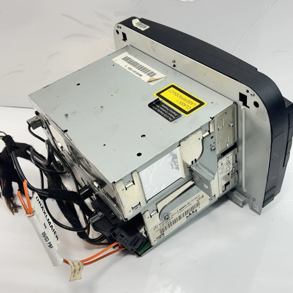 2003 - 2006 MERCEDES-BENZ W220 S430 S500 收音机导航 GPS 屏幕原始设备制造商 — 第 4/4 张图片