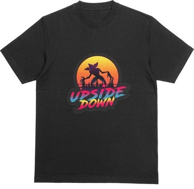 UPSIDE DOWN DEMOGORGON STRANGER THINGS T-Shirt | Netflix Sci-Fi TV Show Tee
