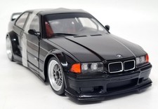 Werk83 1/18 BMW M3 GTR E36 Black Plain Body Version Diecast Scale model car