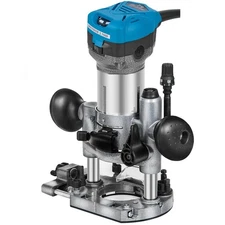 Uimoso Trimmer Router Max Torque Variable Speed Compact Router with Collets