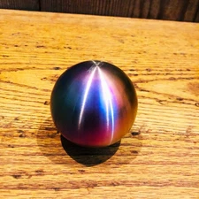 BLOX Racing Spherical Neo Chrome Shift Knob 50mm 480g